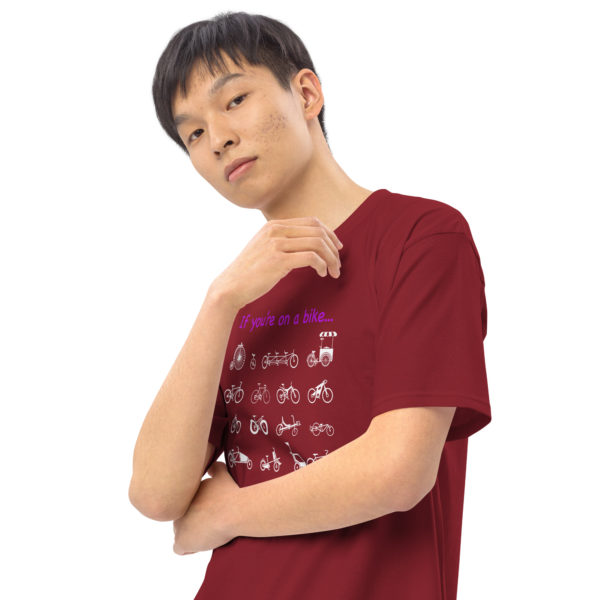 Bikes: You're doing it right | Men’s premium heavyweight tee - Image 21